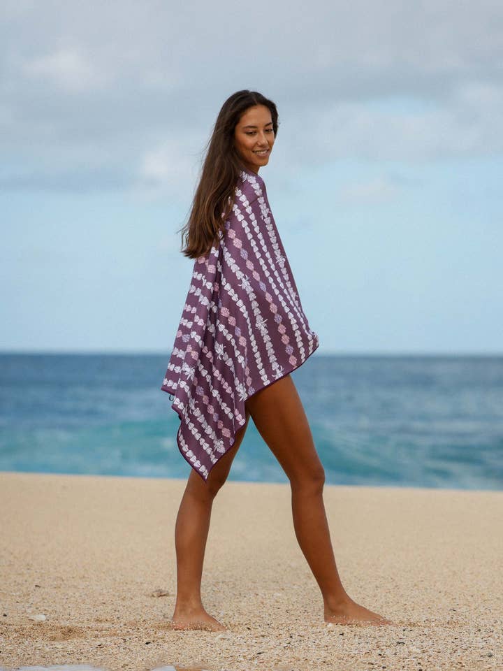 Strandhandduk - Kronblomma för wholesale av Tag Aloha Co.