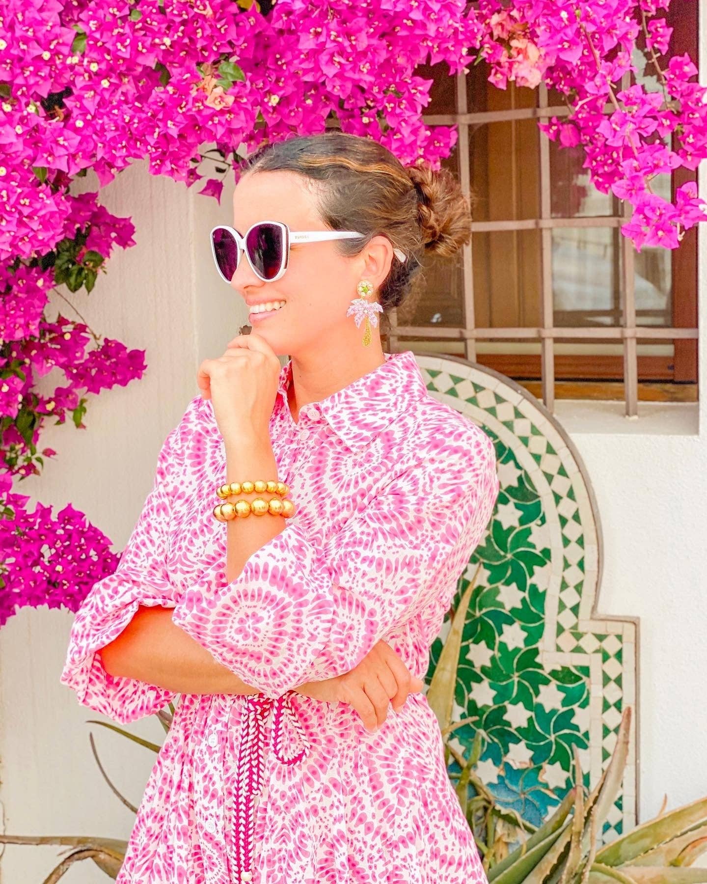 Gaby & Grace – Großhandel Perlenarmband – Goldfarbenes Candace Armband | 12 mm2