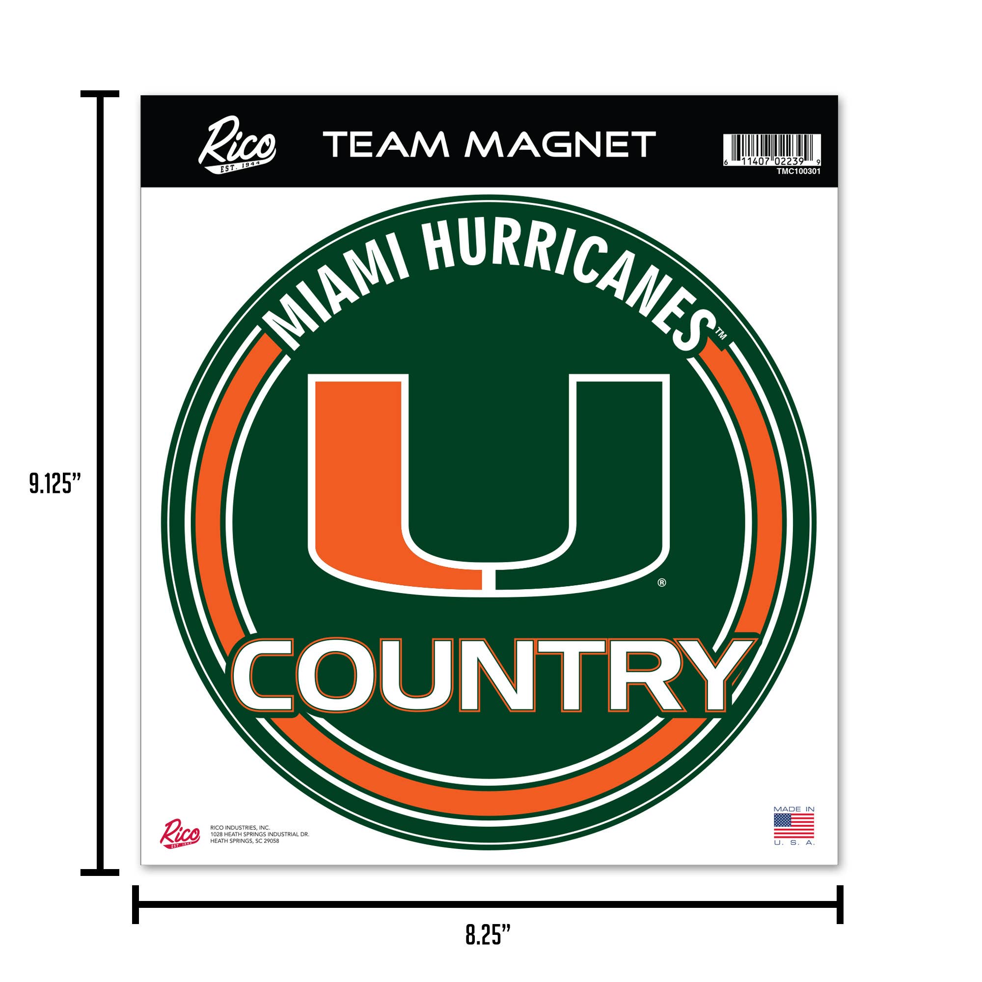 Rico Industries - Wholesale Magnet - NCAA  Utah Utes Standard 8" Round Magnet5