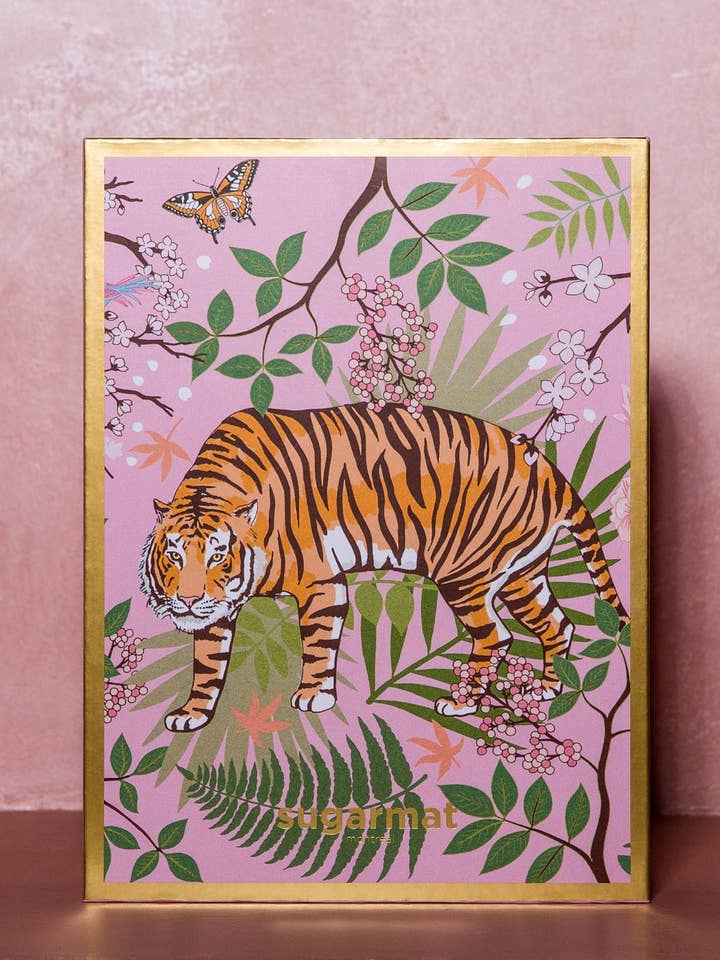 The Striped Charmer Yoga Towel for wholesale by Sugarmat