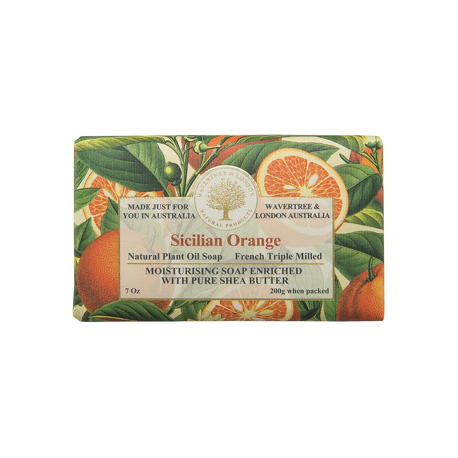 Wavertree & London - Wholesale Bar Soap - Wavertree & London Sicilian Orange Luxury Soap Bars1