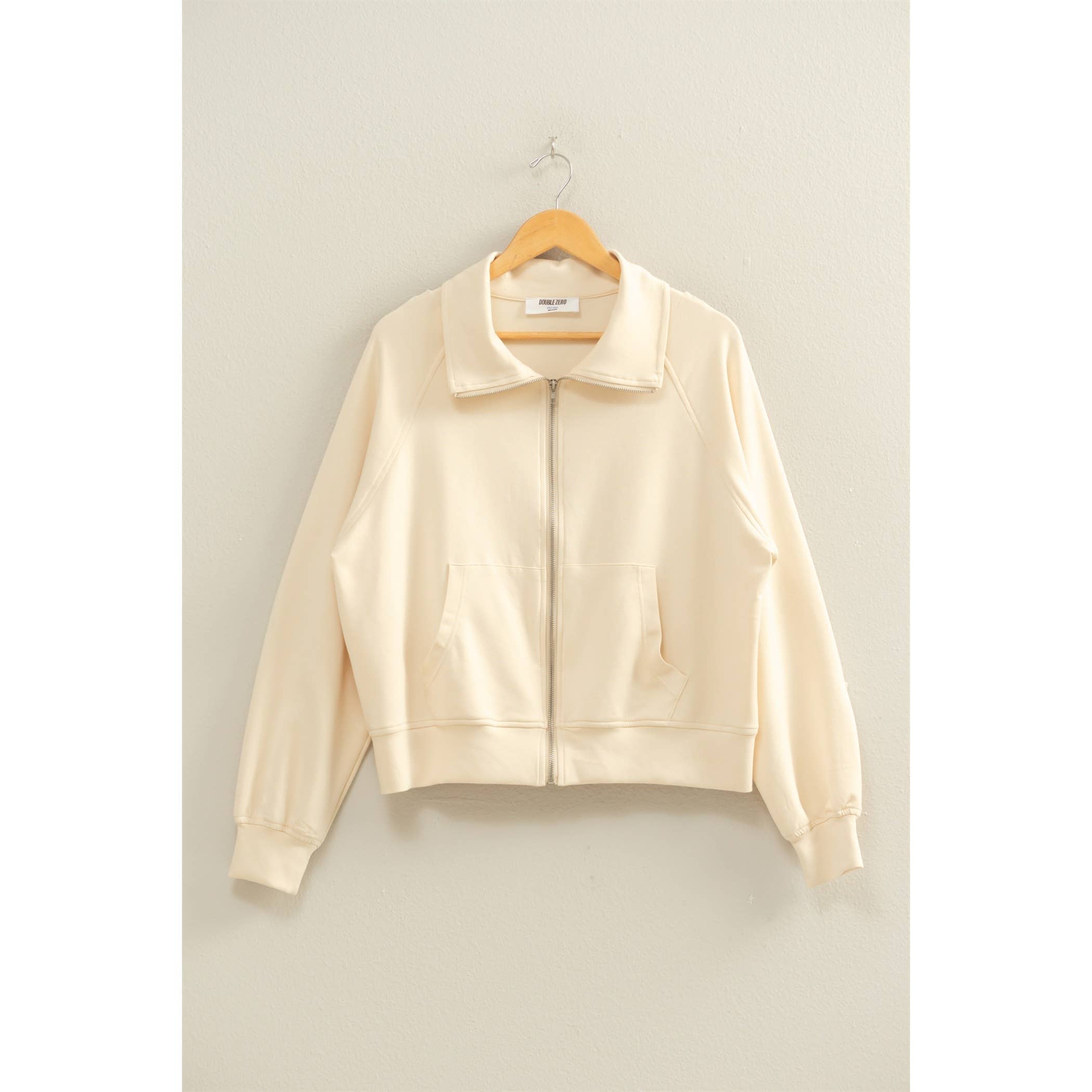 HYFVE – wholesale Jacket – Women's – Double Knit High Neck Long Sleeve Zippered Jacket31