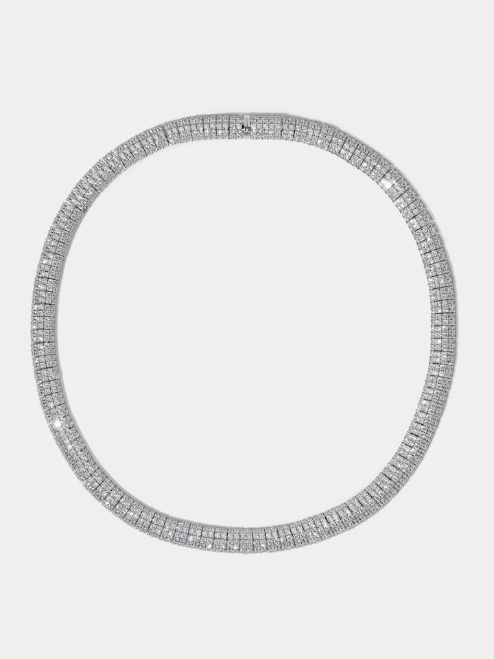 VERSTUIKTE PAVE DOME KRAAGKETTING voor wholesale door NADRI