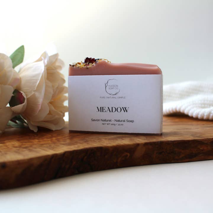 MEADOW | natural soap | Spring Collection for wholesale by Hudson Soap Co
