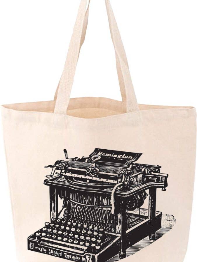 Typewriter Tote for wholesale by Gibbs Smith