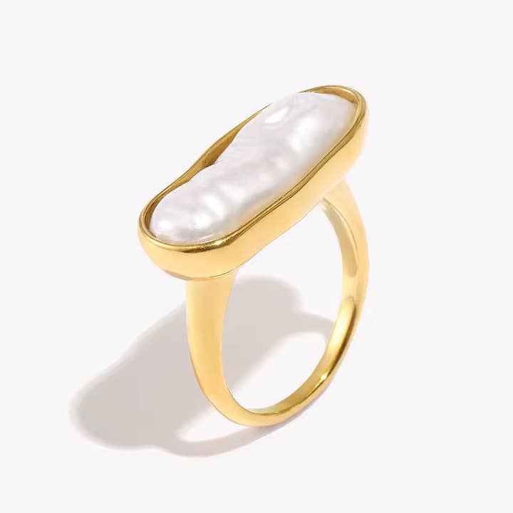 Folie à Trois – wholesale Cocktail/Statement Ring – La Mer RING5