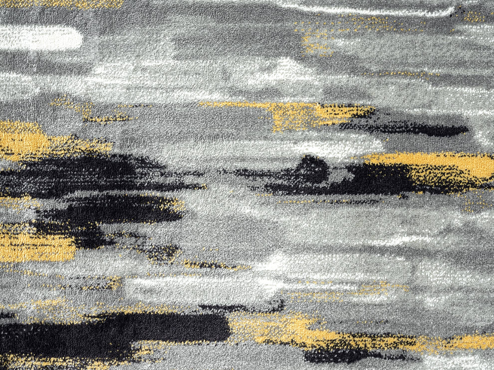 Abani Rugs - Wholesale Area Rug - Abani Porto PRT140C Contemporary Grey and Yellow Abstract6