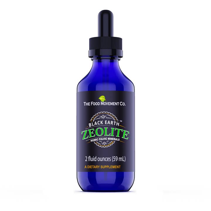 The Food Movement Company - Vente Supplément oral/vitamine - Zéolite de la Terre Noire 2 oz.