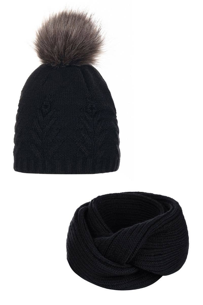 Ander – Großhandel Beanie – Damen – Hut und Haube Catharina - Mädchen mit Wolle/ 3 Farben!1
