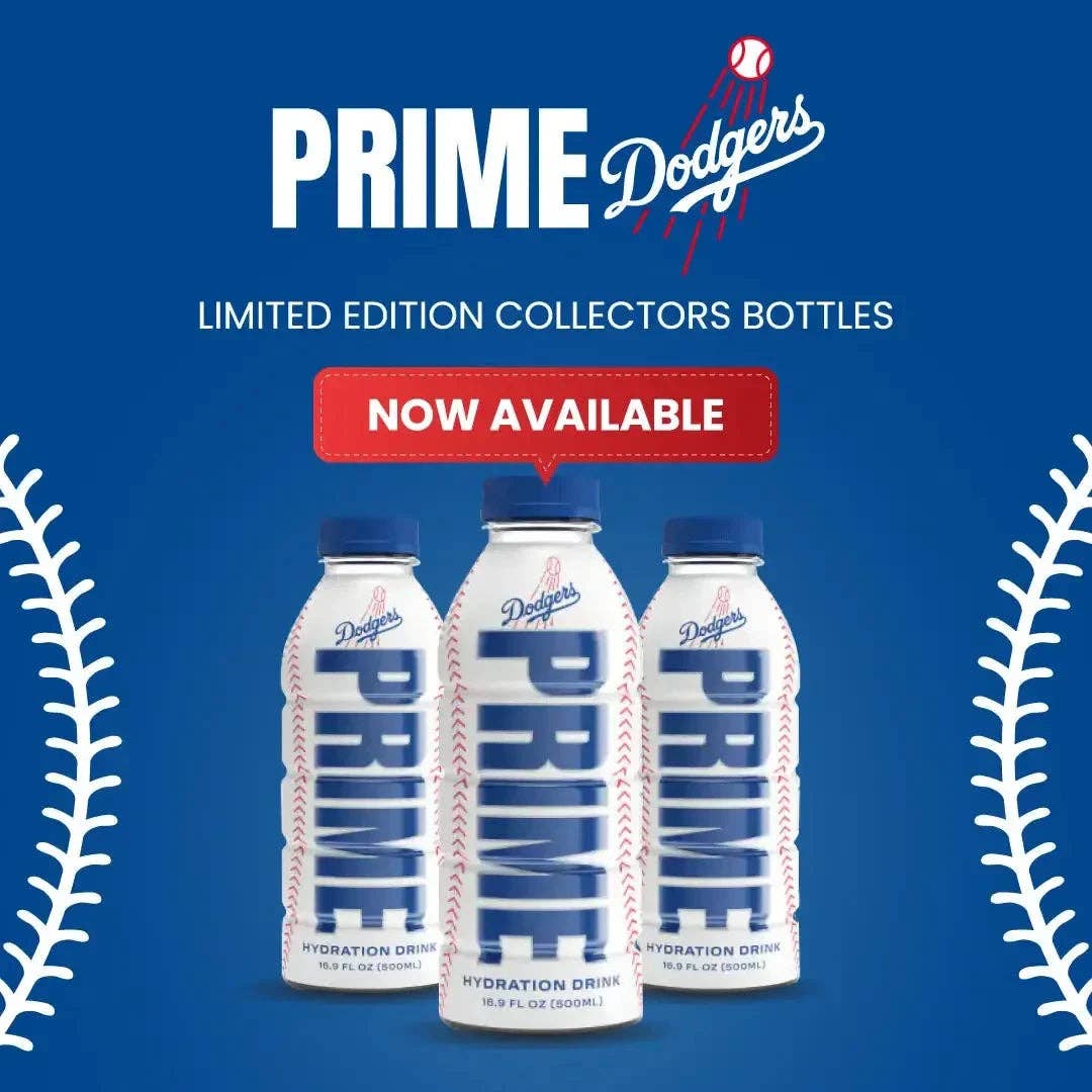 Echo Sales Canada - Wholesale Sports/Energy Drink - Dodgers Prime Hydration  Drink 16.9 FL OZ/500ml -12 pack0