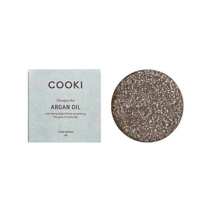 Cooki Haircare - Wholesale Shampoo puck/solid shampoo - Argan Oil Shampoo Bar - For dry, grey or curly hair7