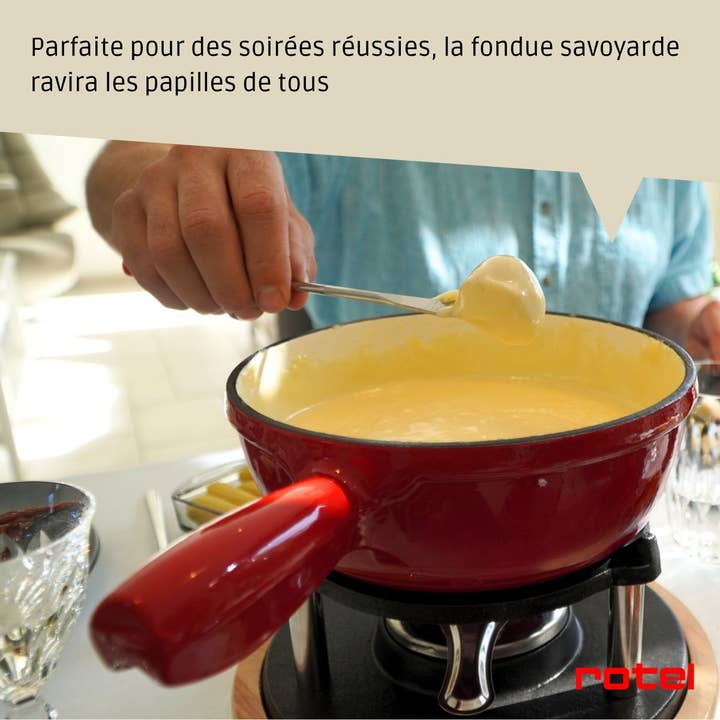 Zenker - Wholesale Kitchen Appliance - Cheese fondue set for 6 people Rotel Swiss Tradition12