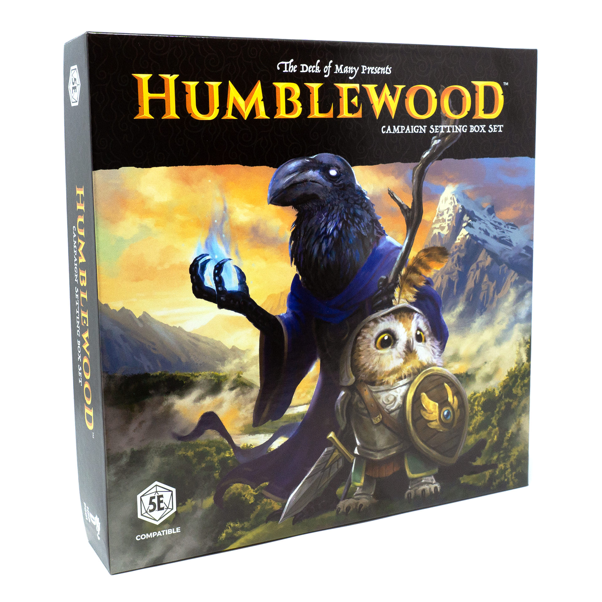 Hit Point Press - Vente Jeux de société - Coffret de démarrage Humblewood - Cadre de campagne pour D&D 5e1