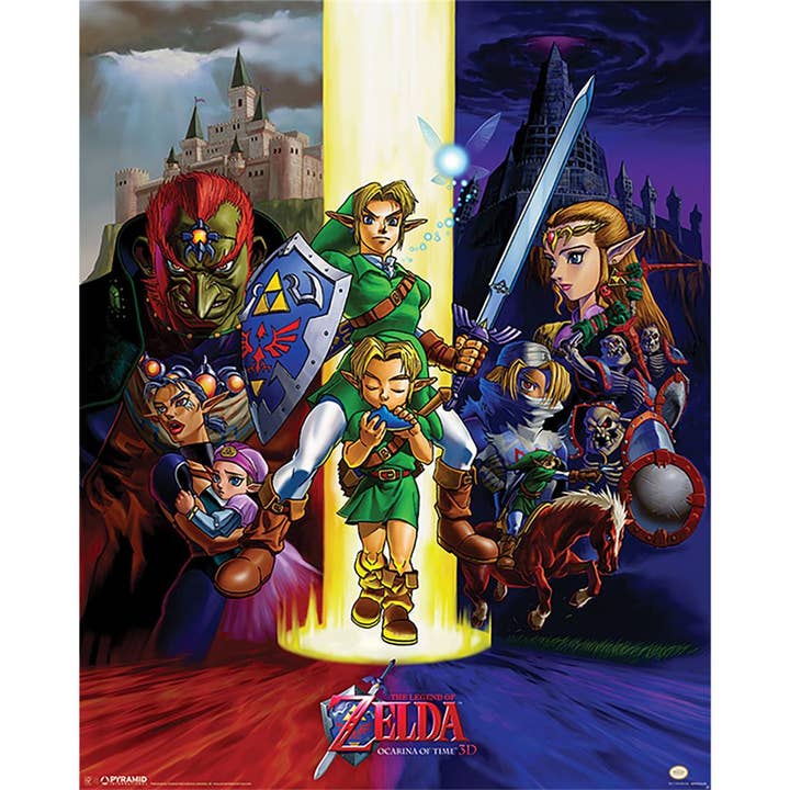 La leggenda di Zelda (Ocarina Of Time) 40 x 50 cm per la vendita all'ingrosso da parte di Pyramid International