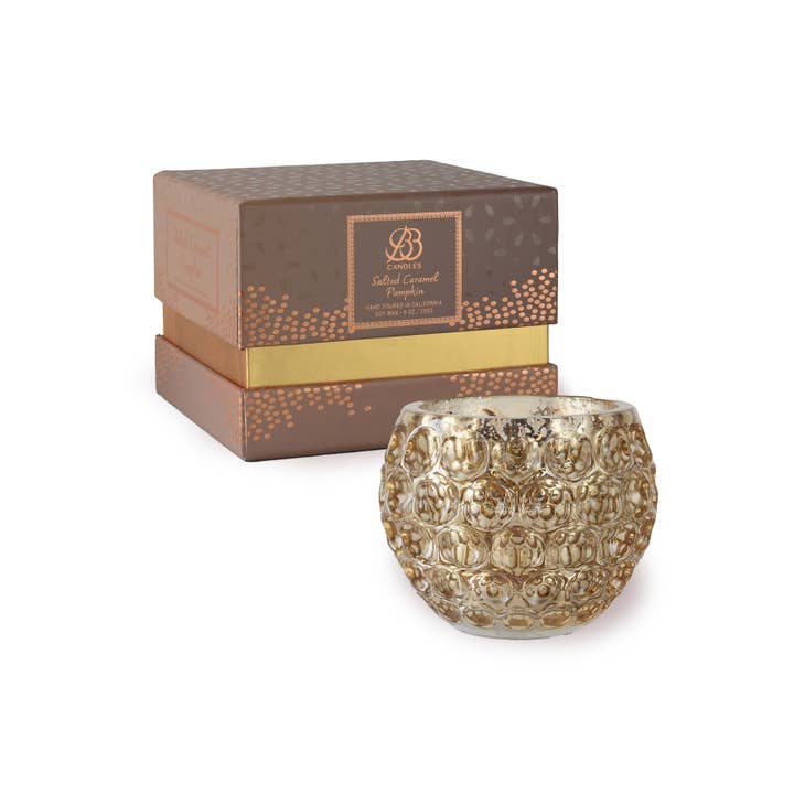 BB Illumination Holiday Collection-9oz-Salted Caramel Pumpki for wholesale by BB CANDLES