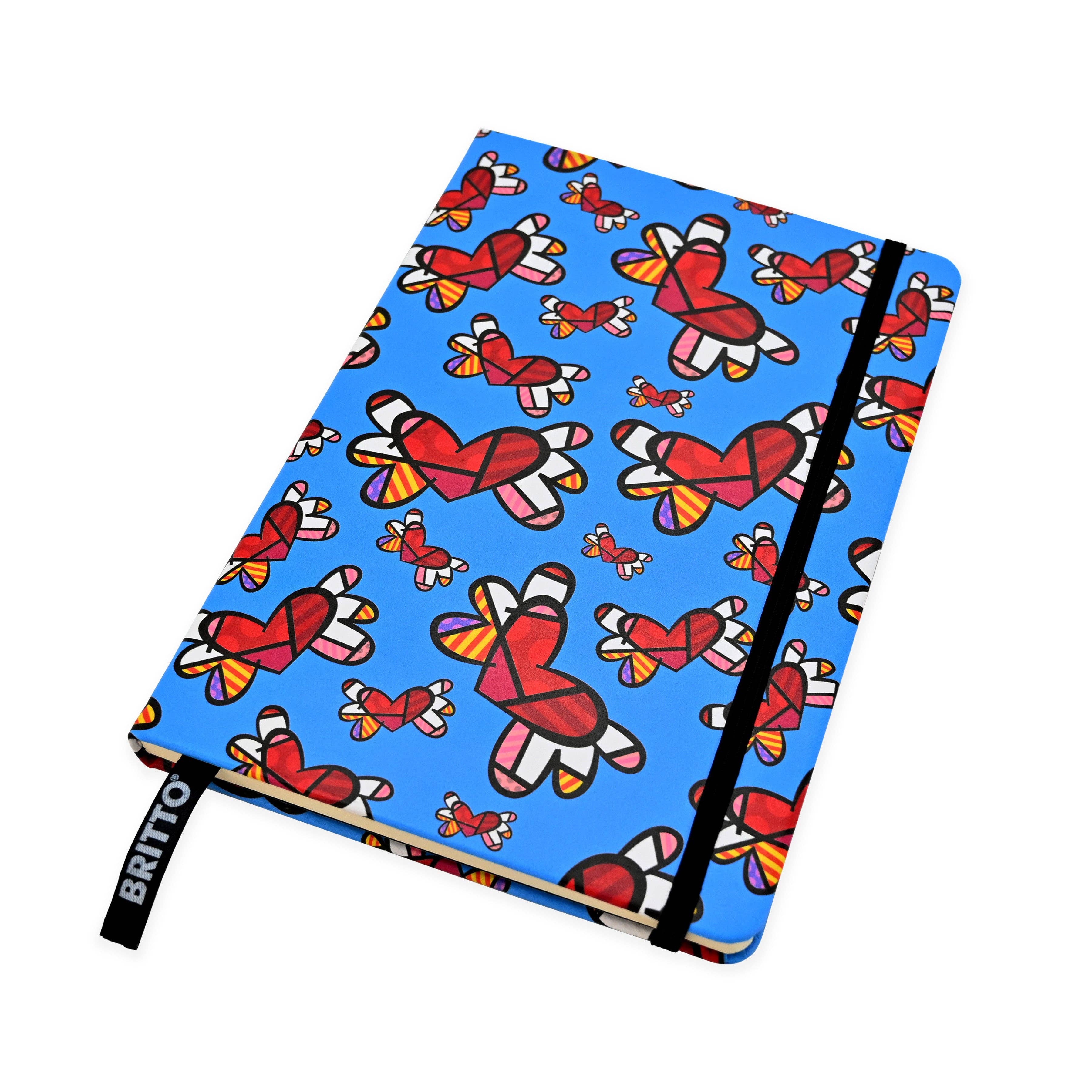 BRITTO® – wholesale Journal/diary – BRITTO® Journal - Flying Hearts3
