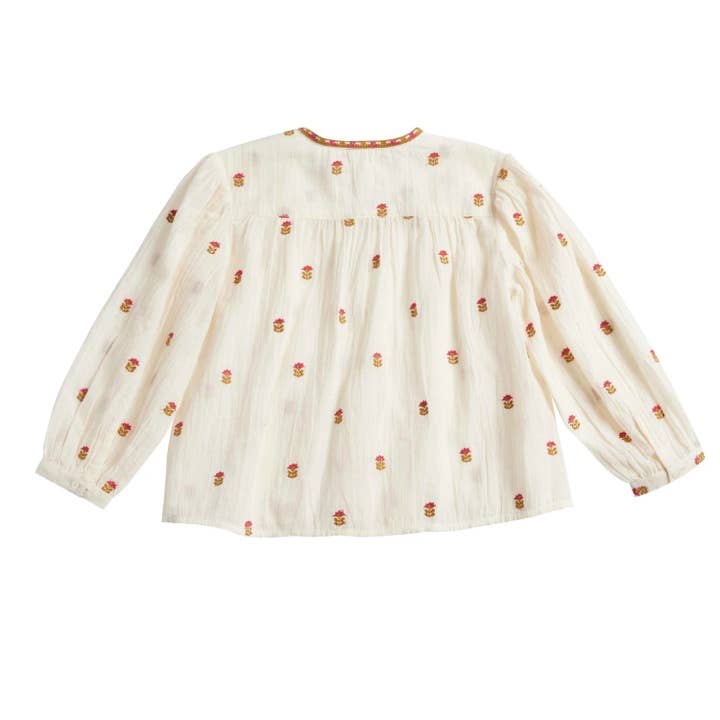 Bonheur du Jour - Wholesale Blouse - Women's - Baho Women's Blouse - Ecru3