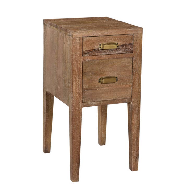 Cowdell 2 Drawer End Table for wholesale by Blackhouse