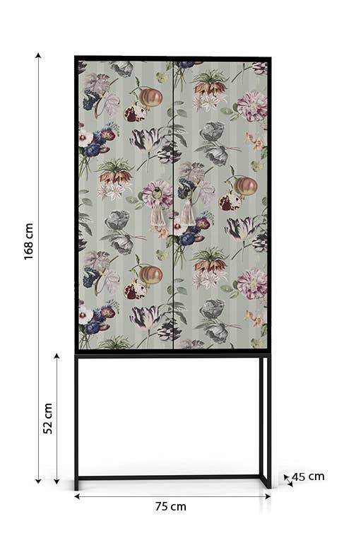 Really Nice Things - Venta al por mayor Armario - Armario aparador 2 puertas MDF estampado campestre3