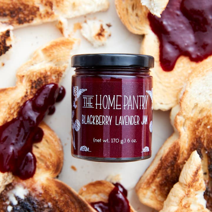 The Home Pantry - Wholesale Jam - Blackberry lavendel jam