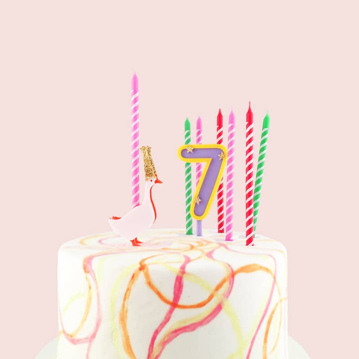 Eleanor Moss Studio - Wholesale Cake Candle - Goose Birthday Candle Holder