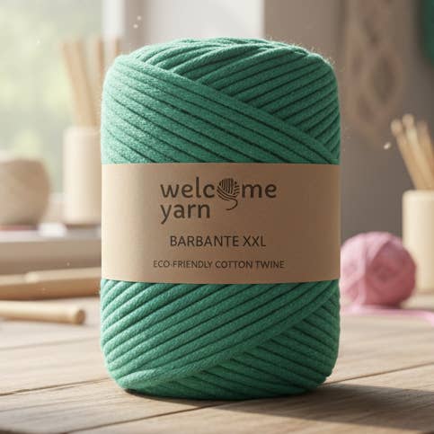 Barbante XXL Waldgrün für den Großhandel von WelcomeYarn