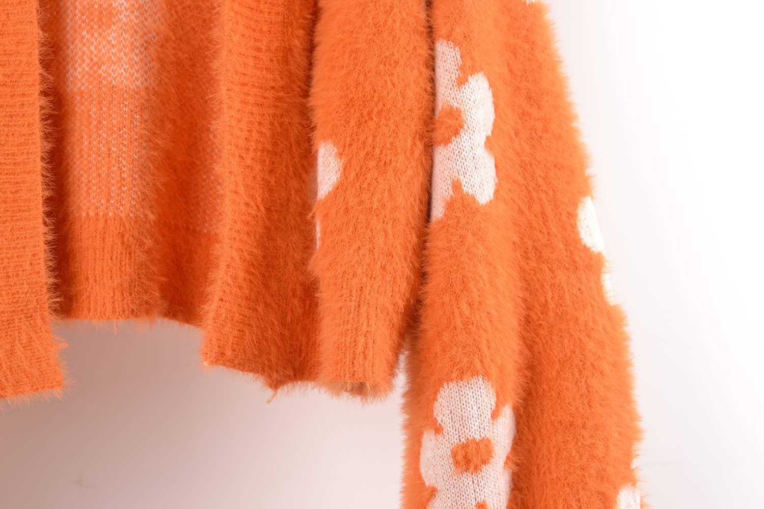 UNISHE – wholesale Cardigan – Women’s – Floral Knit Short Length Sweater Cardigans JYYS06425