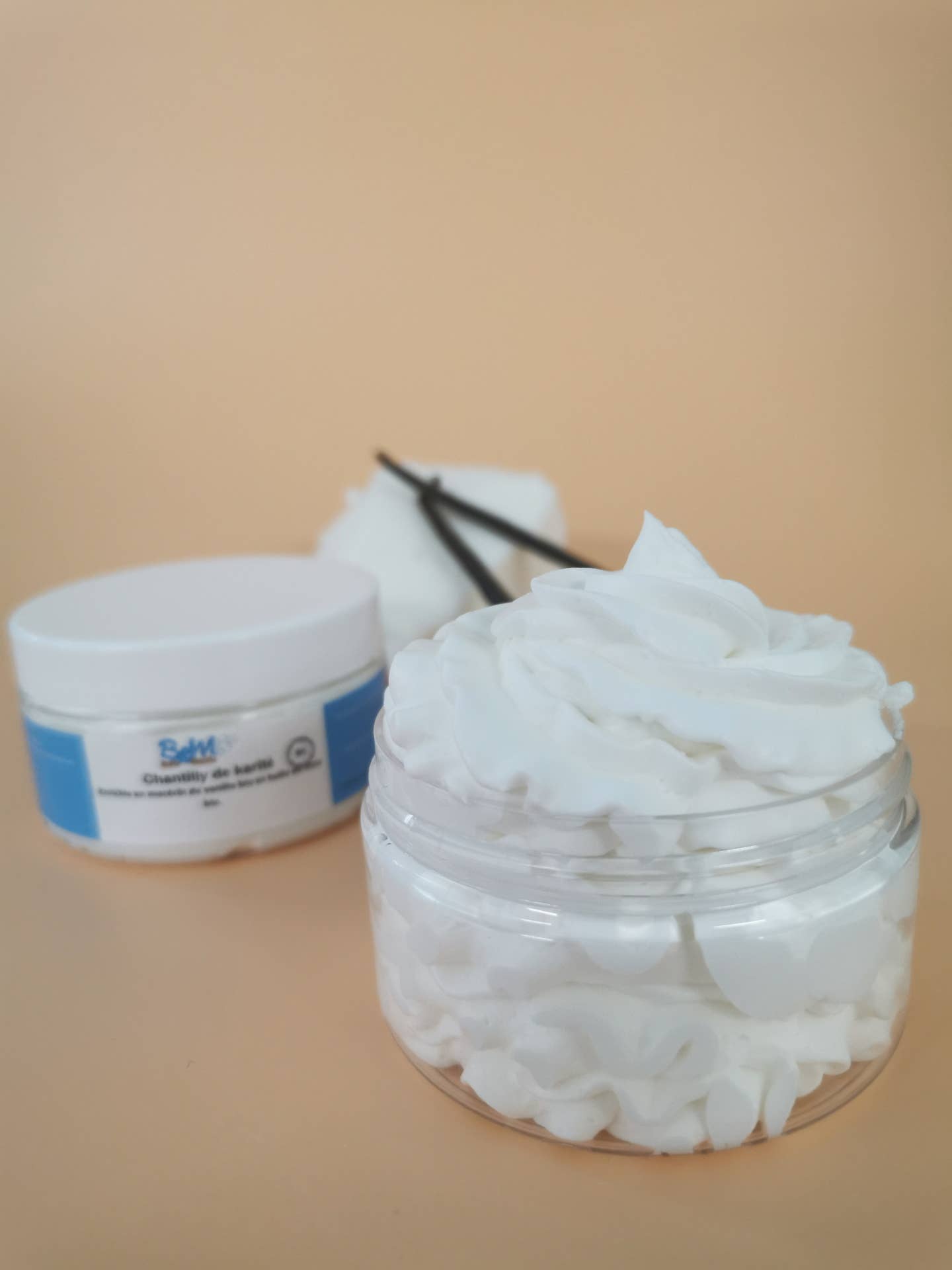 BULLE & MAILLE - Wholesale Body Balm/Butter - Organic vanilla-coconut shea whipped cream0