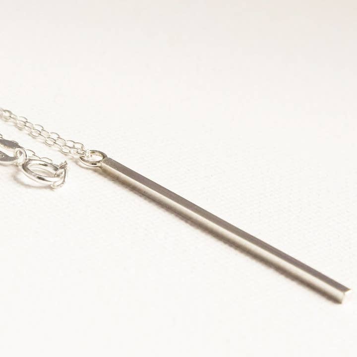 MUKA studio - Wholesale Pendant/Charm Necklace - Vertical Bar Necklace1