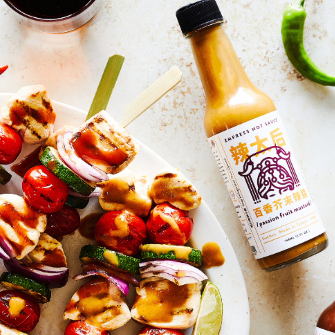 Empress Hot Sauce - Wholesale Hot Sauce - Passion Fruit Mustard Hot Sauce2