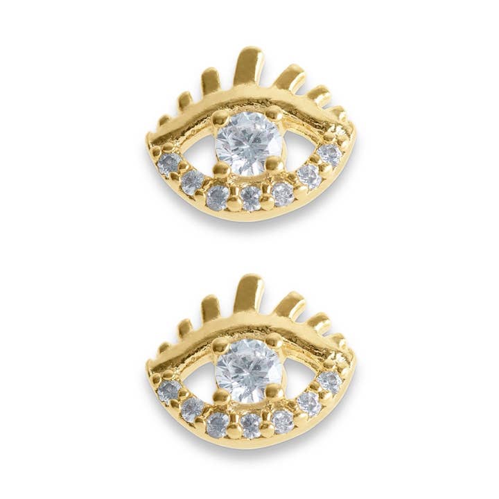 Evil Eye Stud for wholesale by The Views & Co