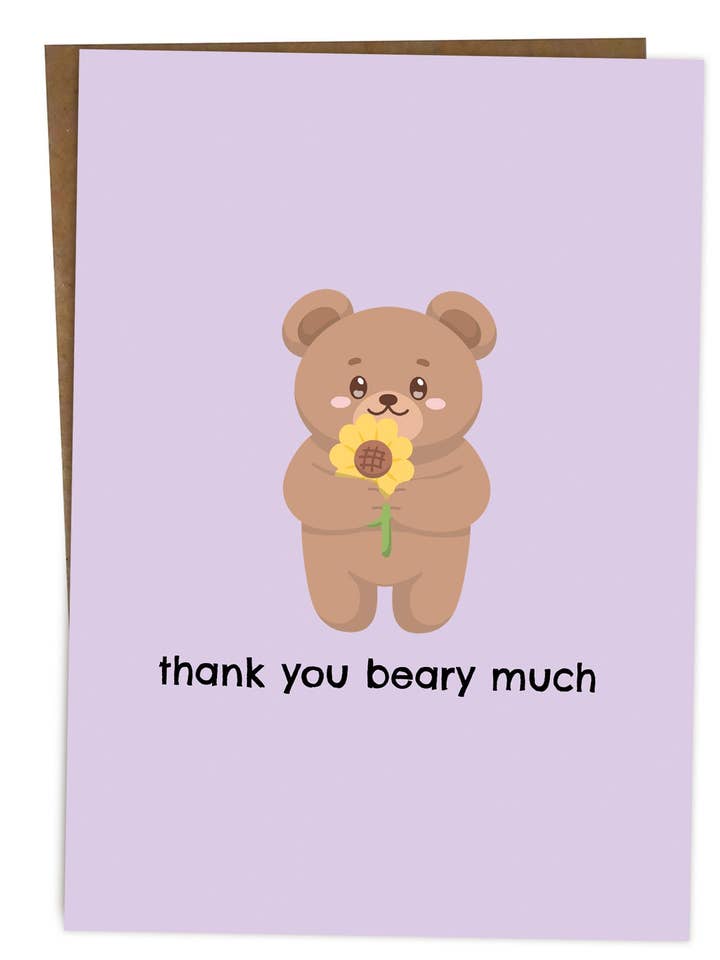 Tackkort Tacksamhet Uppskattning Tack Gullig Ordlek för wholesale av BYANIKA