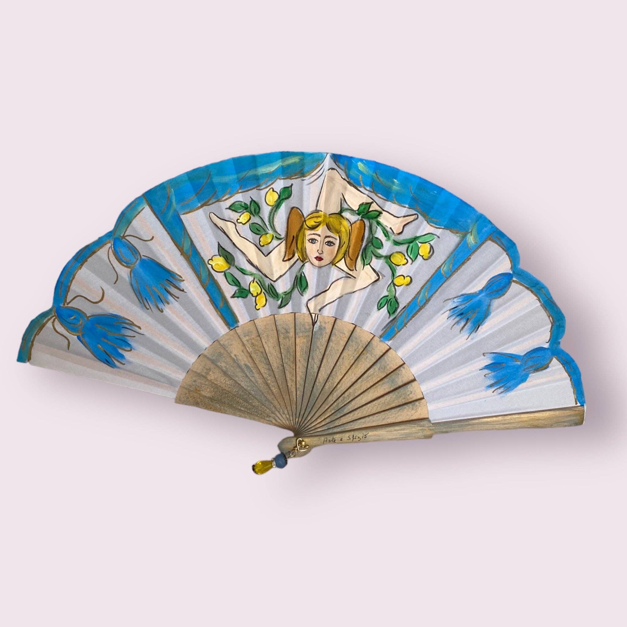 Arte e sfizio - Wholesale Handheld Folding Fan - Sicilian fans14