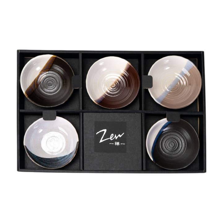 5-teiliges 4"-Teller-Geschenkset JP (1/20) für den Großhandel von Urban Tokyo