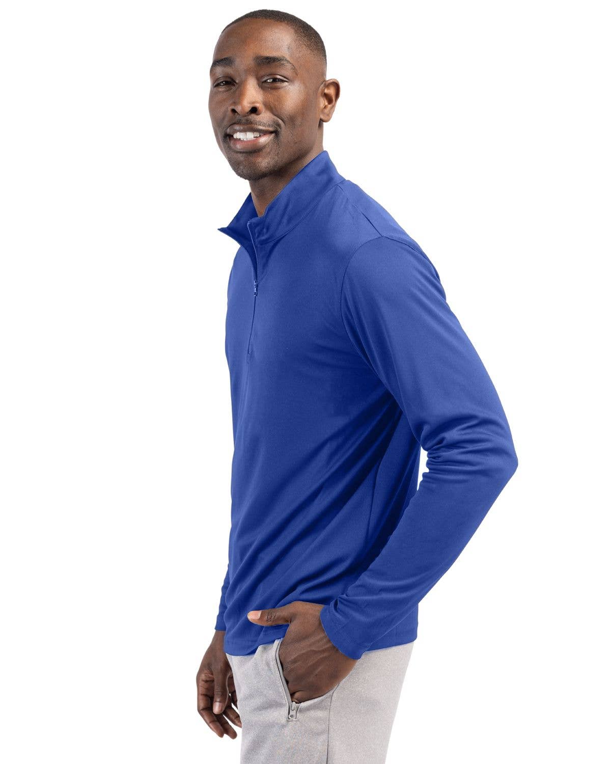 Cutter & Buck - Wholesale Athletic Top - Men's - Clique Spin Eco Performance Half Zip Mens Pullover15