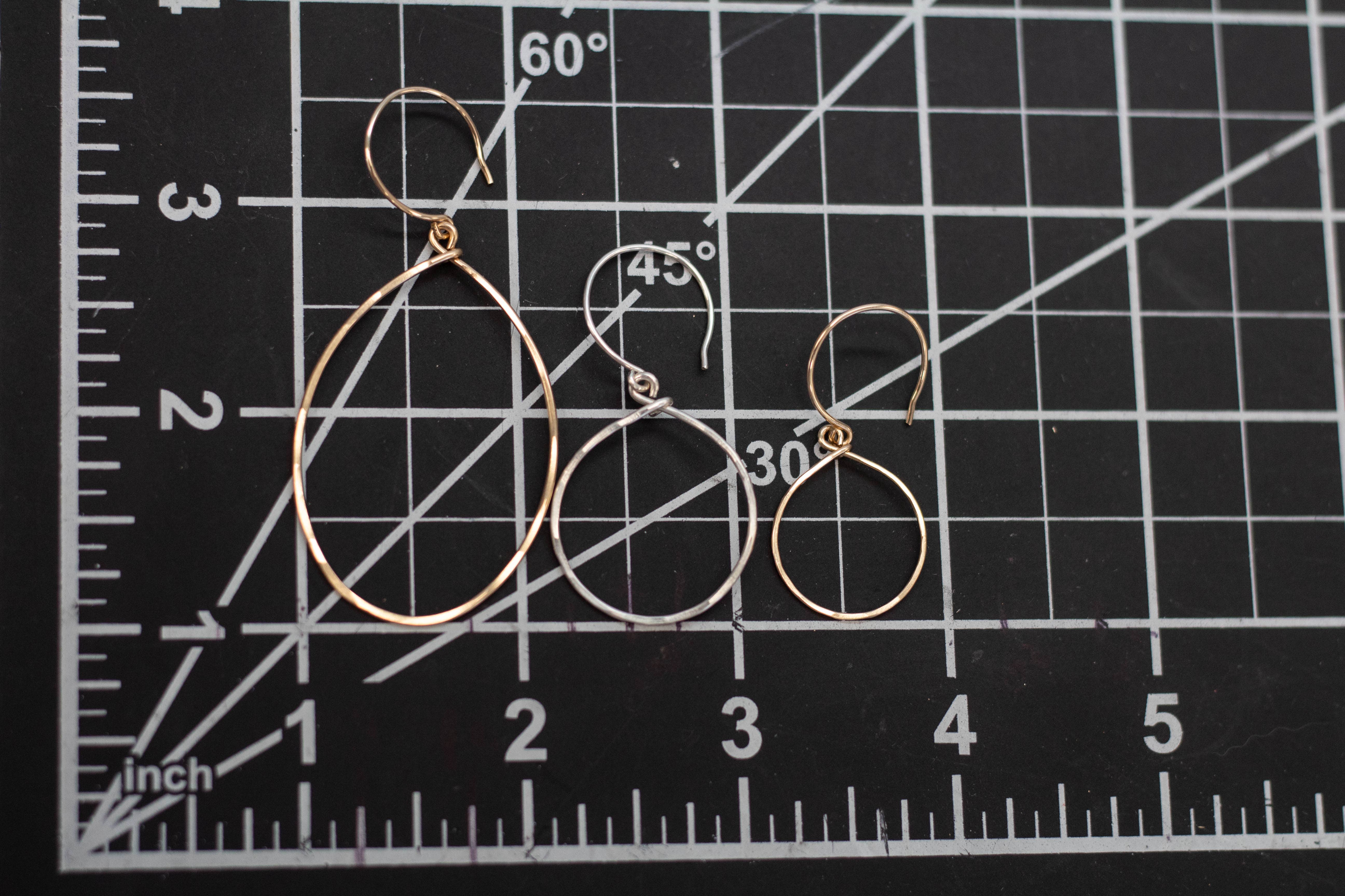 Tumbleweed Shop and Studio LLC - Wholesale Hoop Earrings - Oval Essential Hoop Earrings2