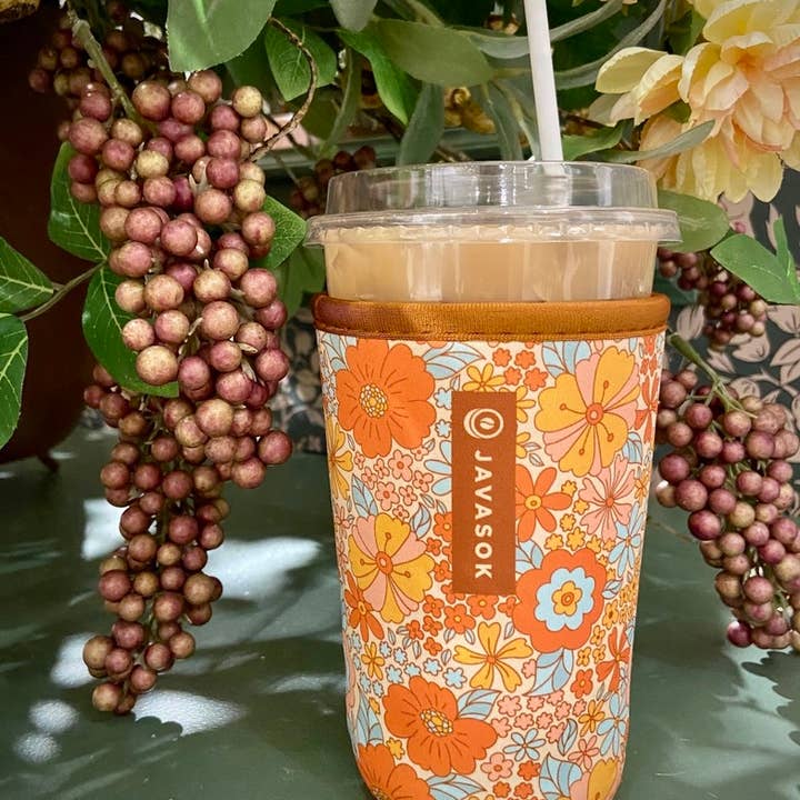 Sok-It - Wholesale Thermosleeve - JavaSok - Flower Power