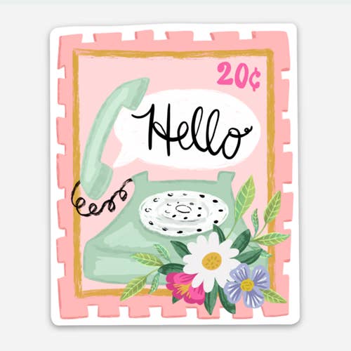 Makerie Day - Wholesale Sticker - Vintage Telephone Sticker2