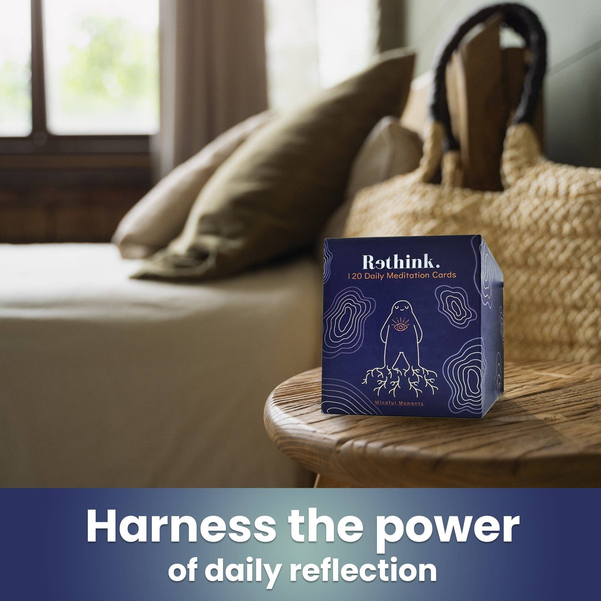 QUOKKA - Wholesale Meditation Supplies - Rethink!: 120 Daily Meditation Cards | Mental Health5