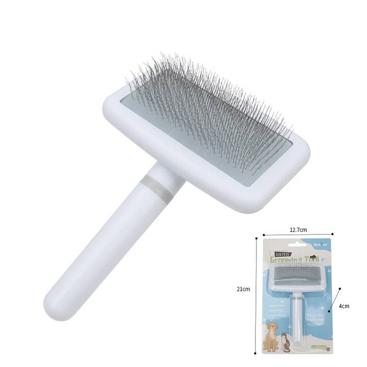 DOUBLJU - Wholesale Pet Brush - Cat/Dog - PET COMB DETANGLING AND LOOSE HAIR REMOVAL COMB_CWMM7110