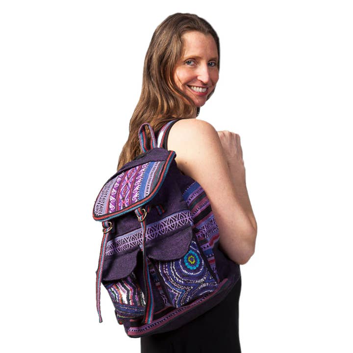 Ark Imports - Wholesale Backpack - Women's - Mandu Knapsack