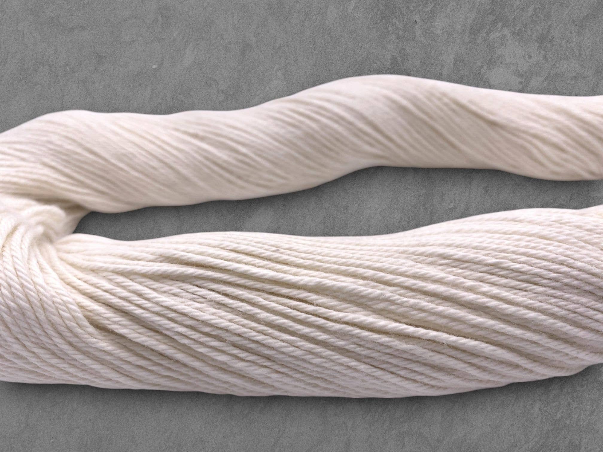 Rooster Undyed Yarns - Wholesale Yarn - Undyed Yarn: Organic Cotton DK Knitting Yarn3