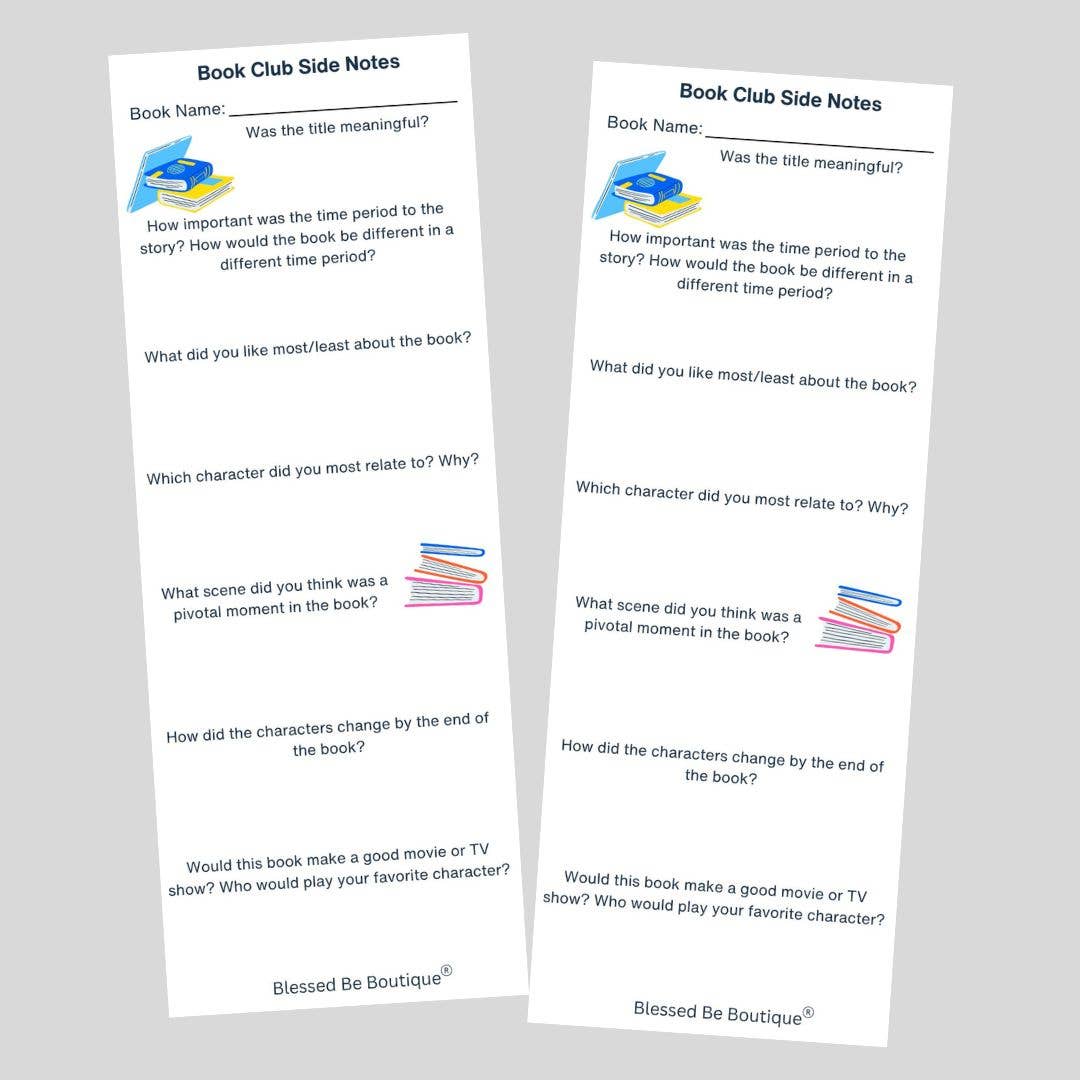 Blessed Be Boutique - Wholesale Notepad - Bible Side Notes11