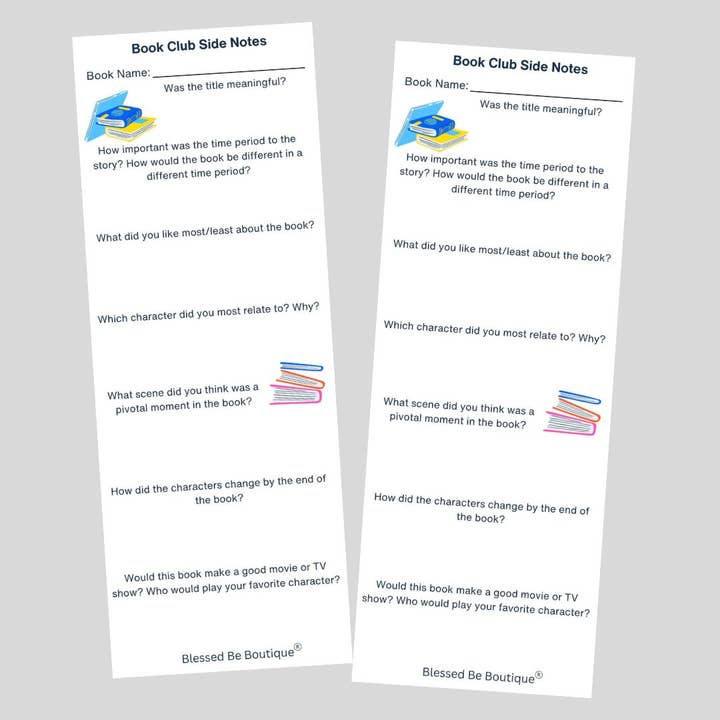 Blessed Be Boutique - Wholesale Notepad - Bible Side Notes11