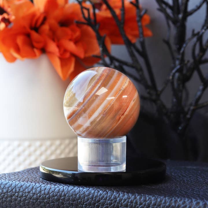 Natures Artifacts Inc – Engroshandel Spirituelle sten og krystaller – Carnelian Sphere - Ædelsten kugler