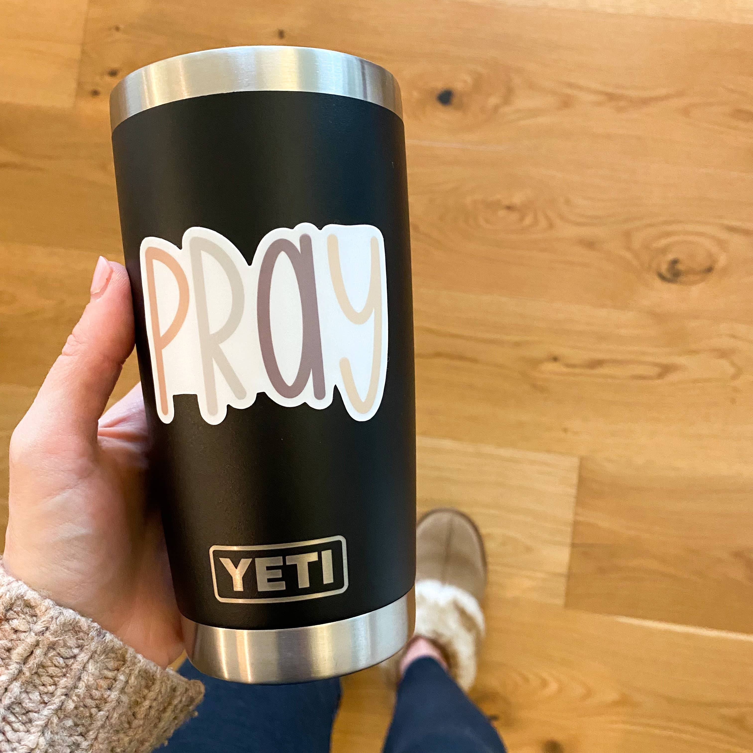 swaygirls - Venta al por mayor Pegatina - Pegatina Orando | Pegatinas y calcomanías de fe cristiana8