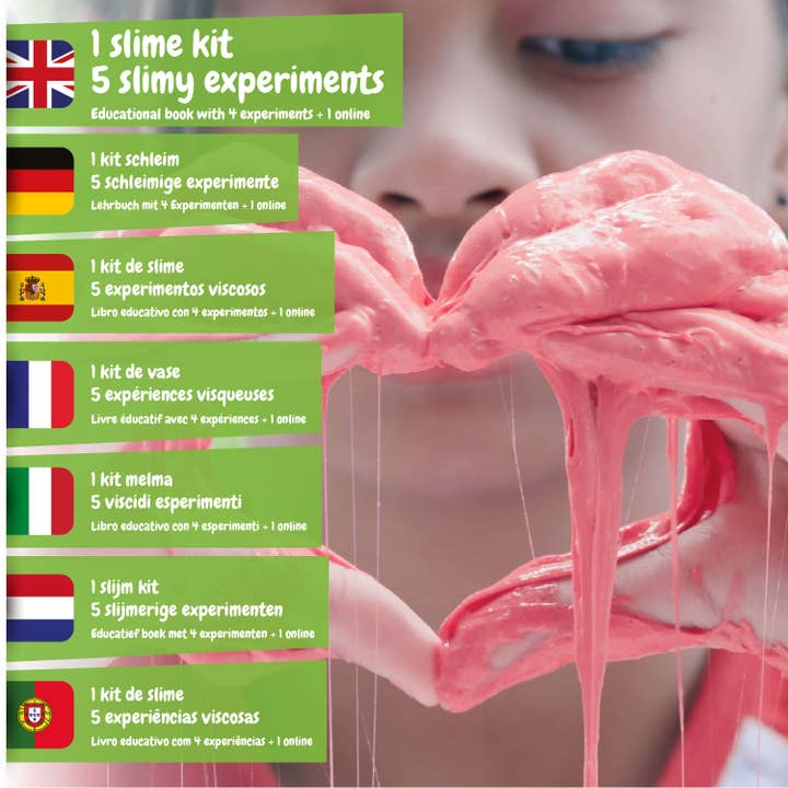 Science4you - Venta al por mayor Masilla/limo - Niños - FunTastic Slime Factory - Juguete científico para niños (7 idiomas)