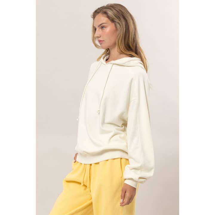 HYFVE - Wholesale Hoodie - Women's - Seam Detailed Long Sleeve Oversized Hoodie20