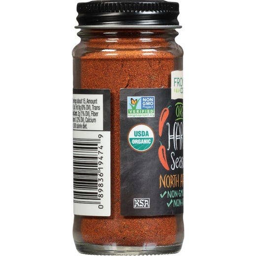 Frontier Co-op - Wholesale Dried Spice - Frontier Co-op Harissa Seasoning, Certified Organic1