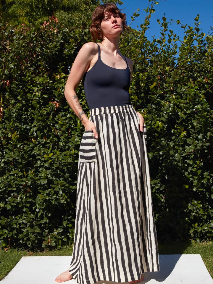 Happy French Gang – wholesale Skirt – Women’s – Tilda Skirt Black (XS-XXL)1